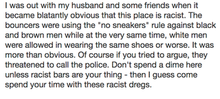 Illustration for article titled Washington, DC’s El Centro D.F. Restaurant Removes ‘No Sneaker’ Policy, Fires Racist Bouncer After Black Man Is Denied Entry